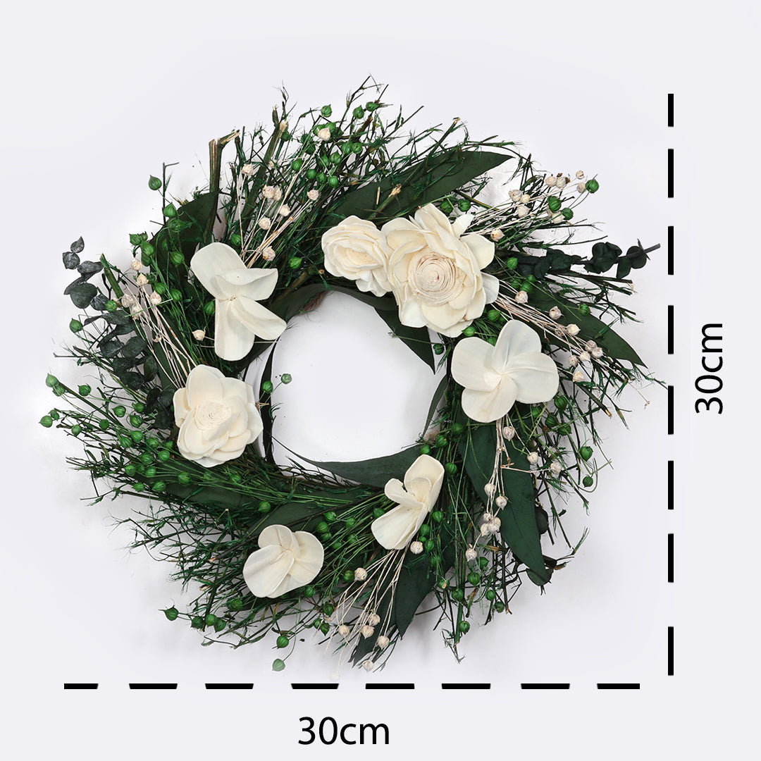 Elegant Evergreen Wreath