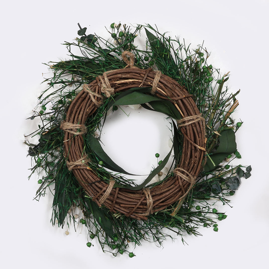 Elegant Evergreen Wreath