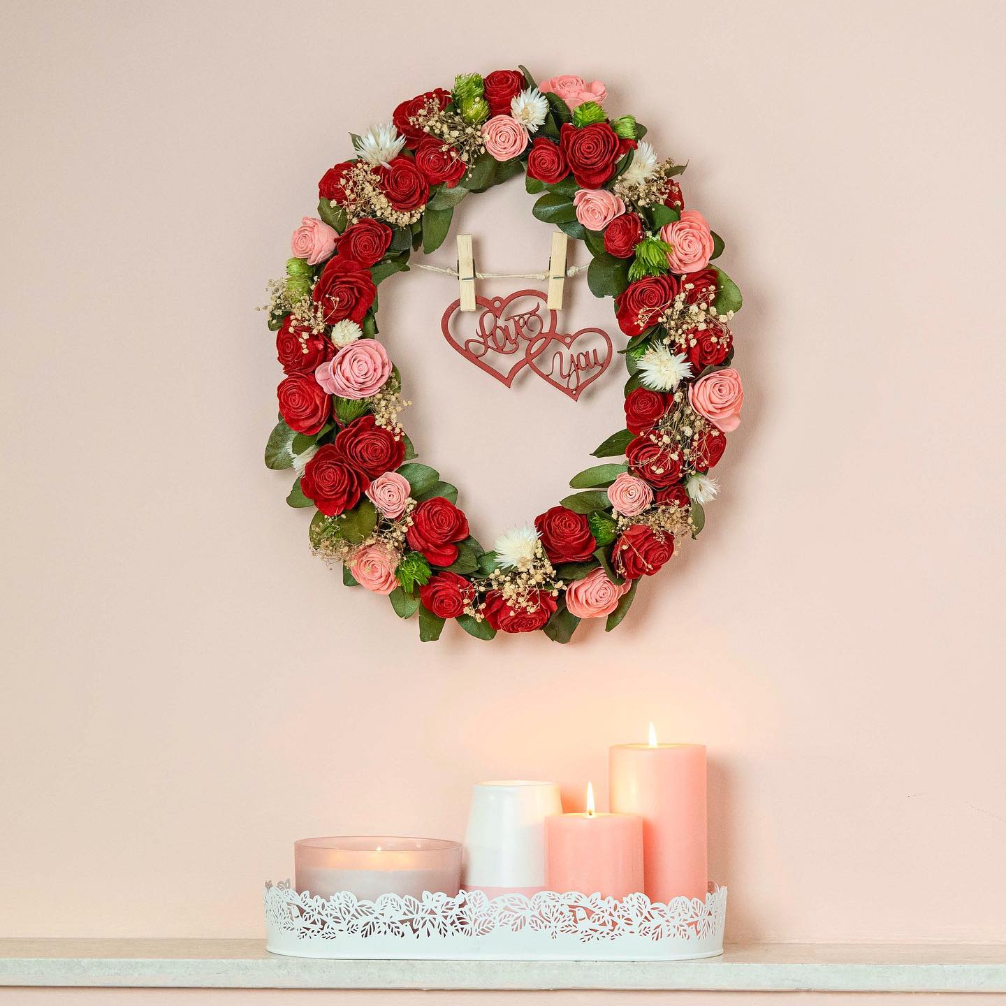 Eternal Love Oval Wreath