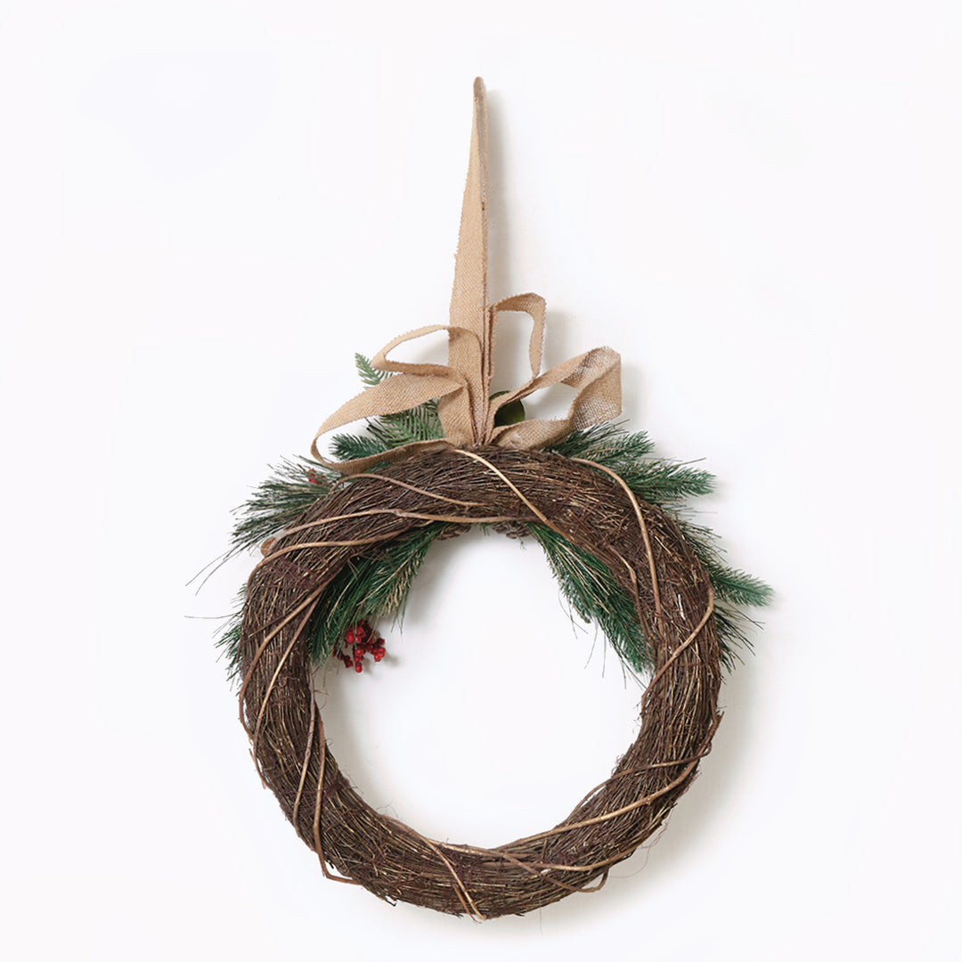 Festive Foliage Wreath