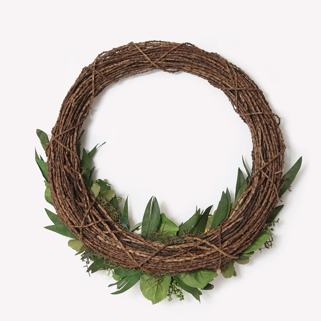 Forest Fantasy Dried Flower Jumbo Wreath