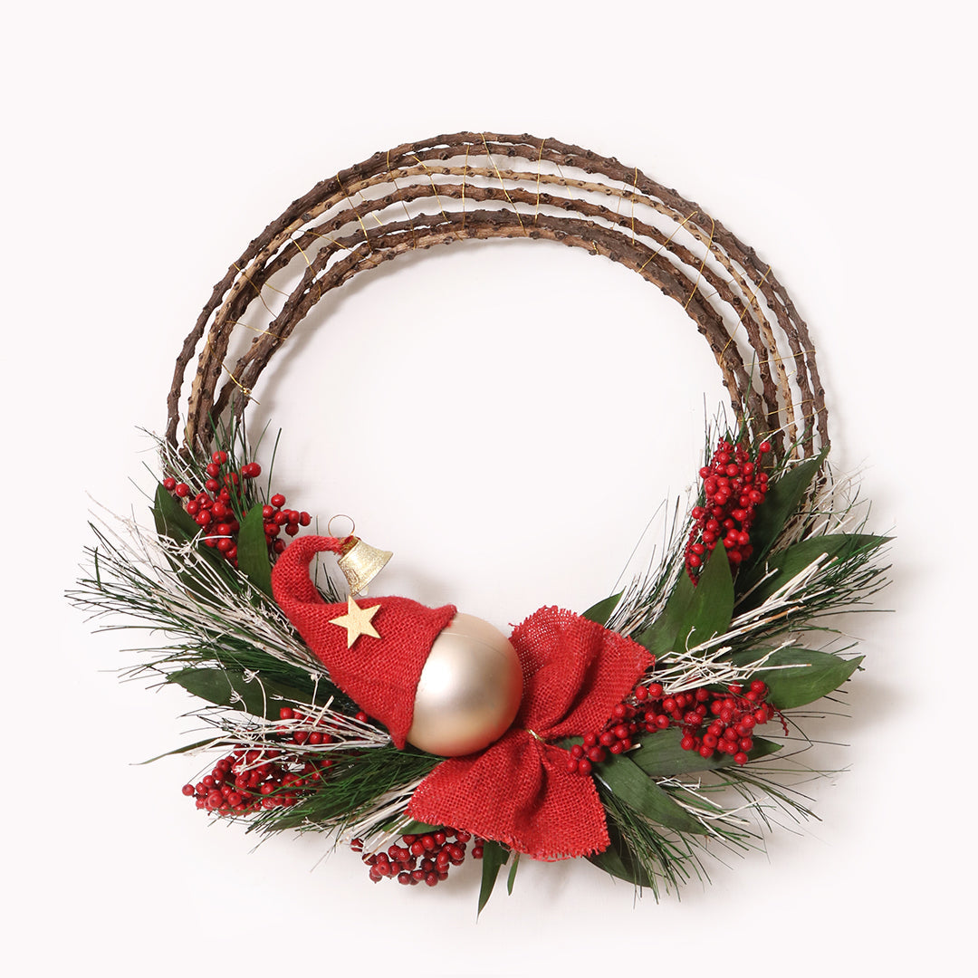 Red Berry Christmas Wreath