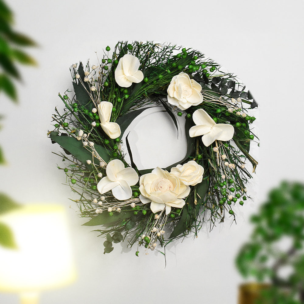 Elegant Evergreen Wreath